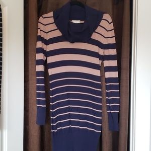 Long sleeve sweater dress